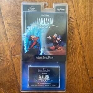 DISNEY Fantasia 2000 Deluxe Read Along Book and Cassette